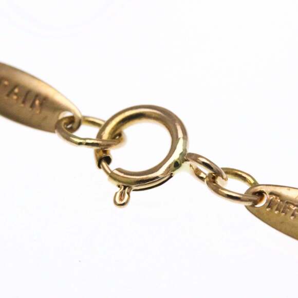 TIFFANY 18k Gold Heart Necklace